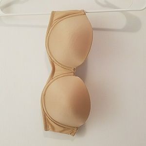 Calvin Klein Nude Strapless Pushup Bra